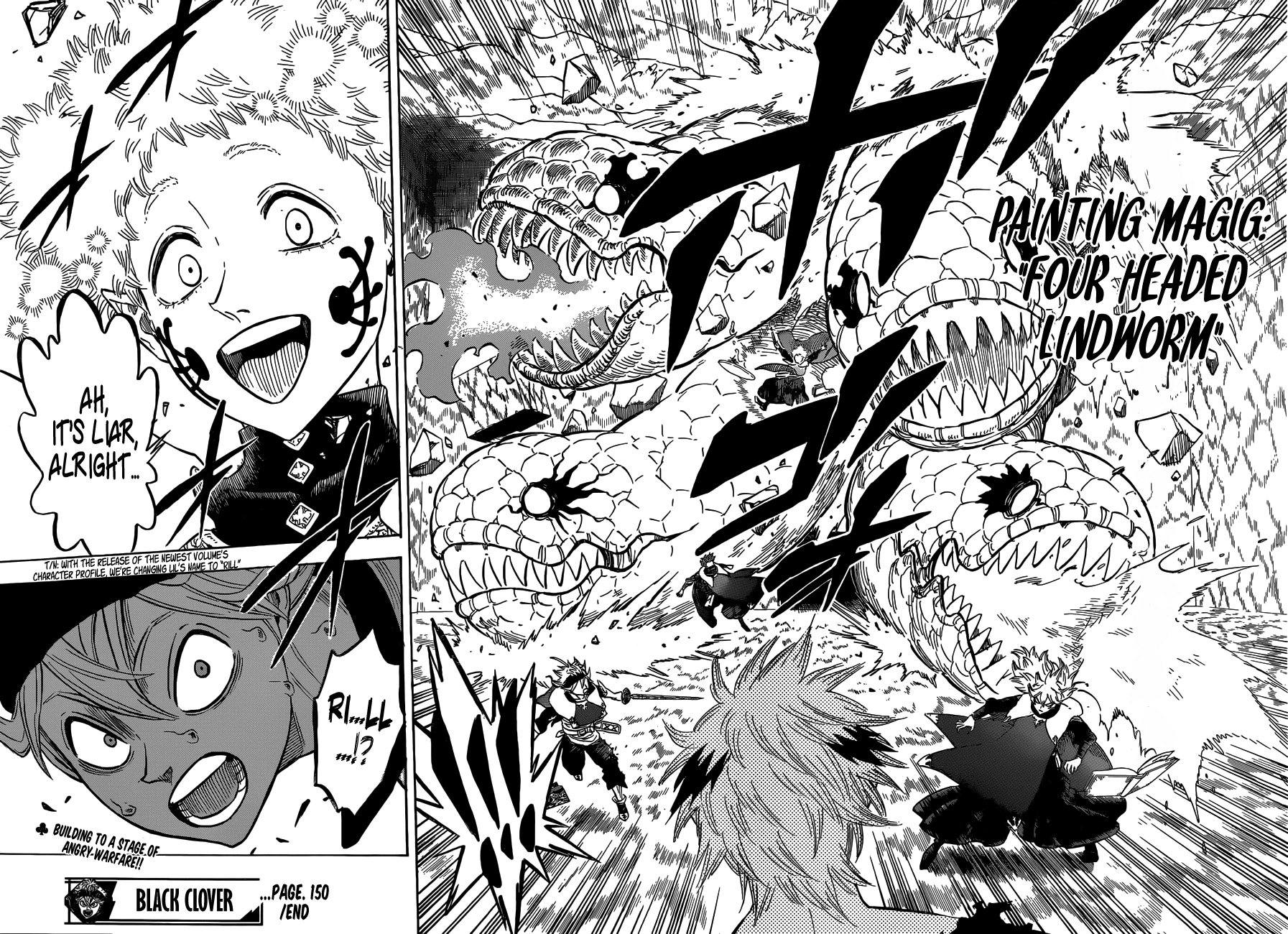 Black Clover chapter 150 image 15